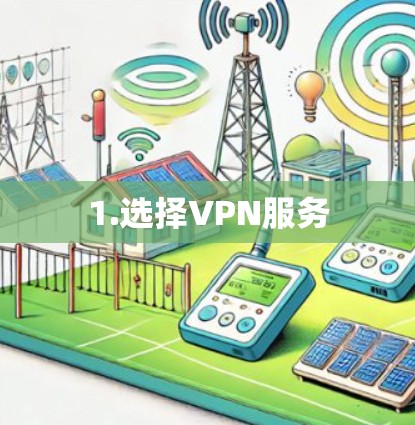 1.选择VPN服务