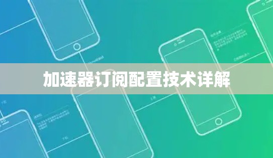 加速器订阅配置技术详解