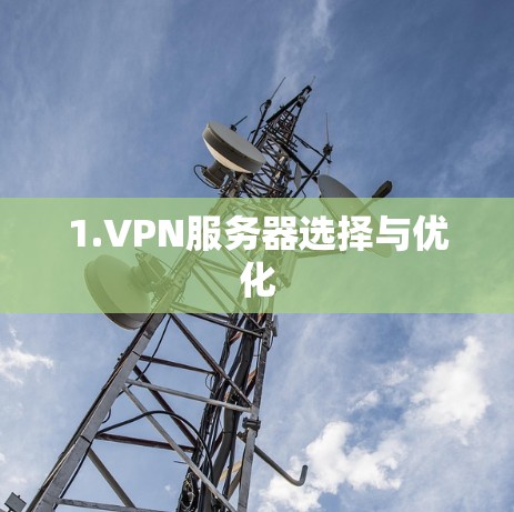 1.VPN服务器选择与优化 1.VPN服务器选择与优化