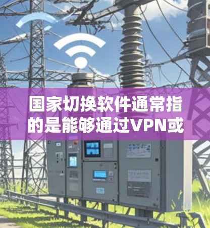 国家切换软件通常指的是能够通过VPN或其他网络技术切换用户IP地址或网络环境,以模拟访问不同国家或地区的网络资源的工具。以下是对国家切换软件的详细分析和总结 国家切换软件通常指的是能够通过VPN或其他网络技术切换用户IP地址或网络环境,以模拟访问不同国家或地区的网络资源的工具。以下是对国家切换软件的详细分析和总结