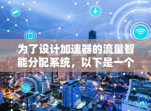 为了设计加速器的流量智能分配系统,以下是一个结构化的解决方案 为了设计加速器的流量智能分配系统,以下是一个结构化的解决方案