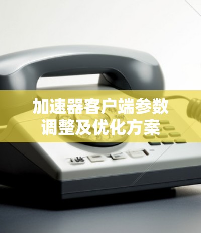 加速器客户端参数调整及优化方案 加速器客户端参数调整及优化方案