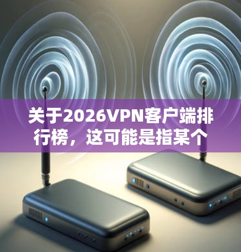 关于2026VPN客户端排行榜,这可能是指某个特定VPN服务提供商或VPN客户端的排名。如果你指的是某个特定品牌或服务的VPN客户端排行榜,可能需要更多的上下文信息来提供准确的排名 关于2026VPN客户端排行榜,这可能是指某个特定VPN服务提供商或VPN客户端的排名。如果你指的是某个特定品牌或服务的VPN客户端排行榜,可能需要更多的上下文信息来提供准确的排名